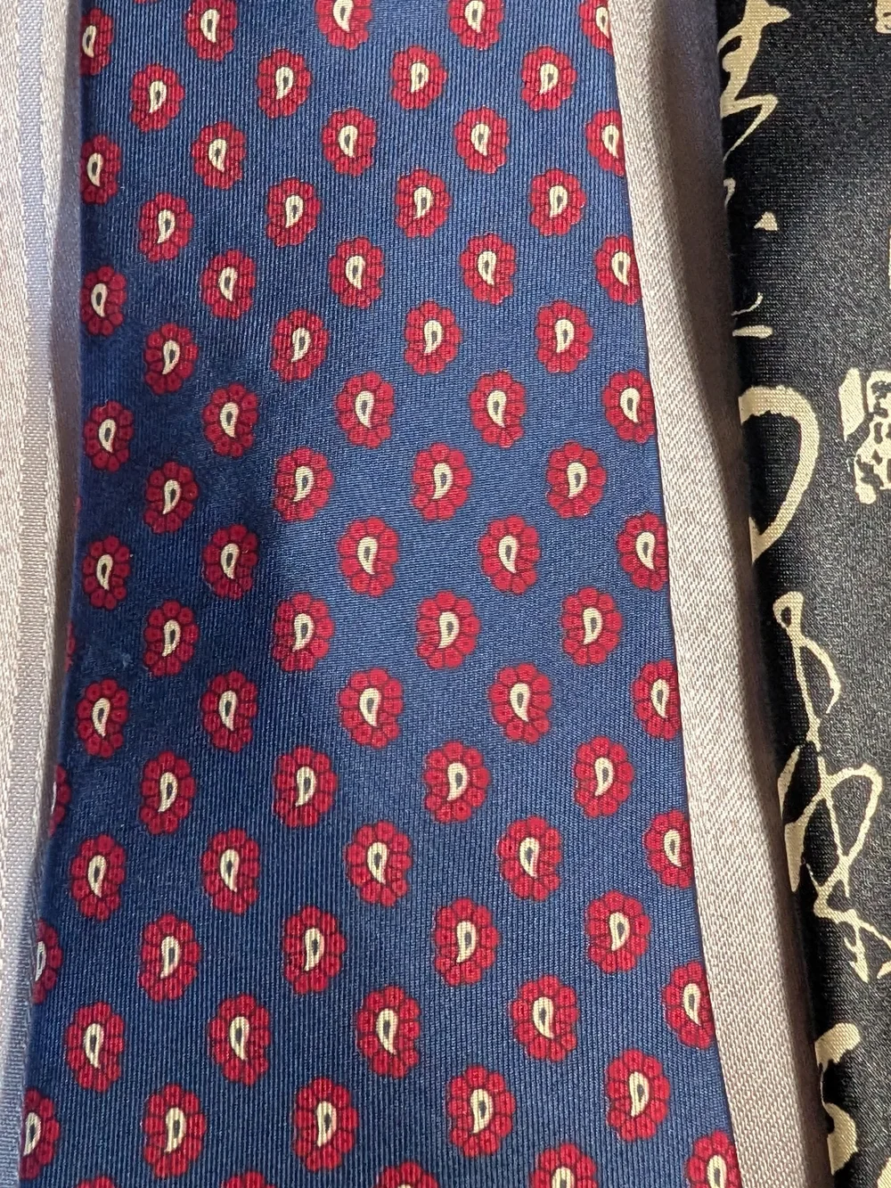 Lot Of 3 Mens Ties Jerry Garcia, Neiman Marcus And Gold City